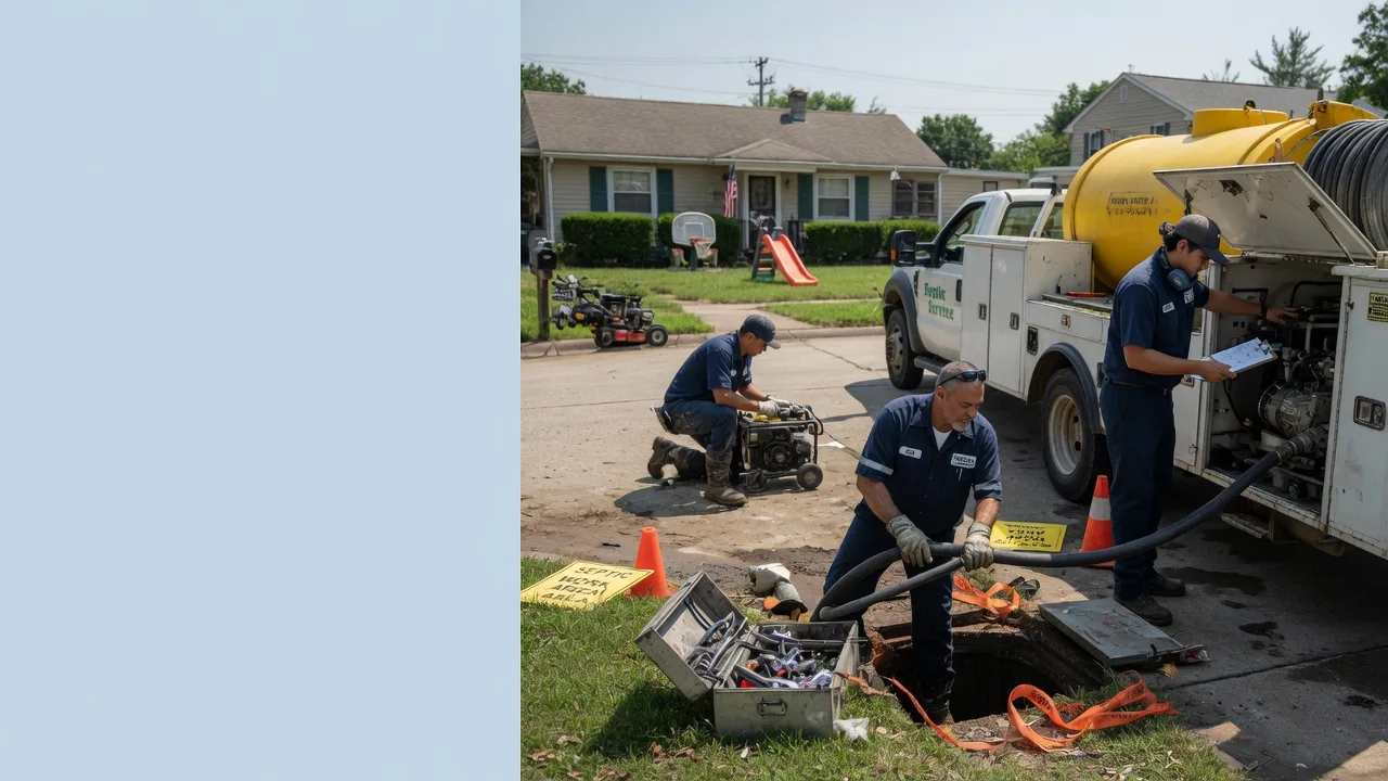 Septic Tank Pumping in Whitesville, KY near me